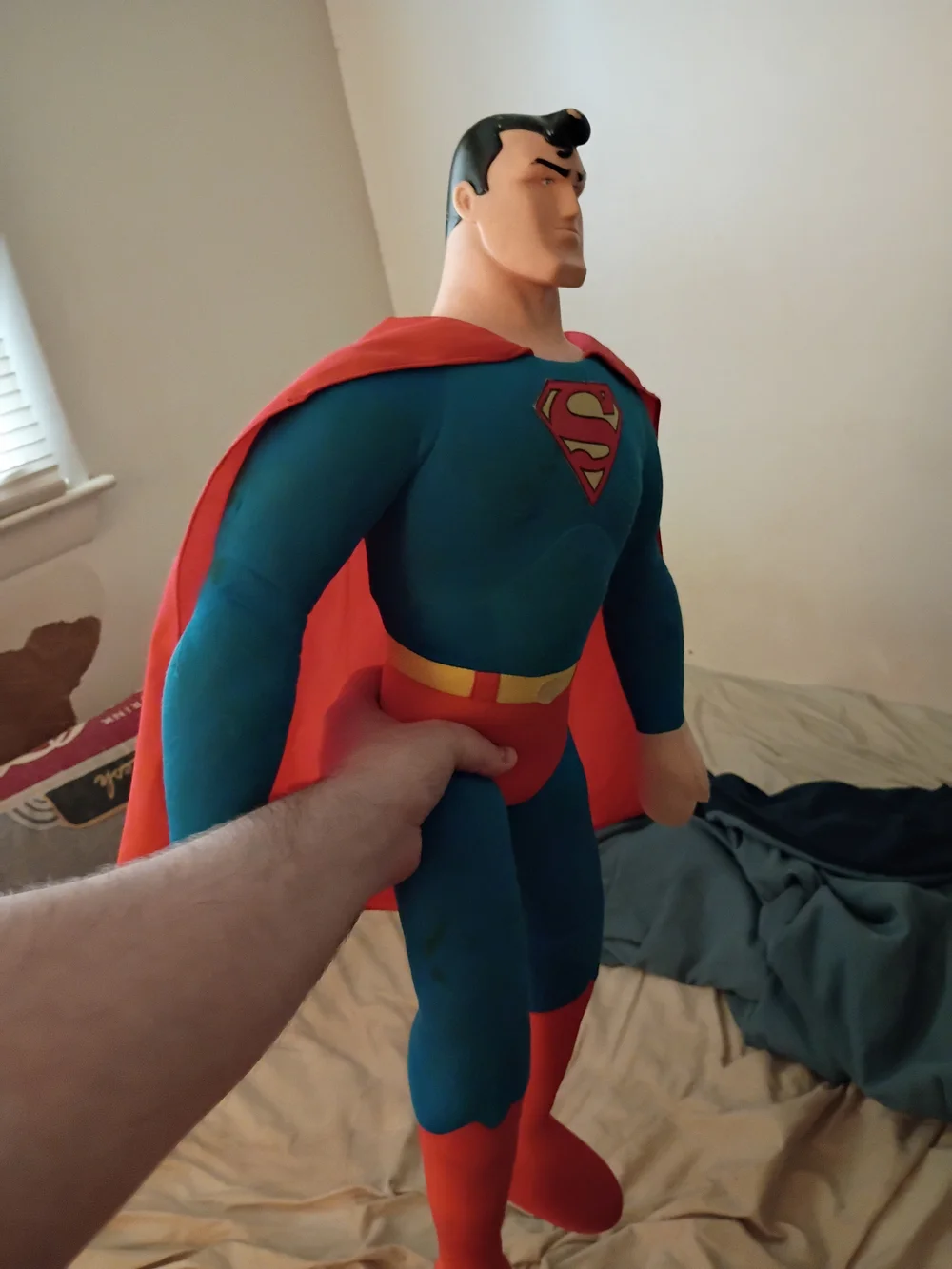 Superman TAS Superman Big Plush Doll